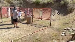 Action Pistol Stage Competition -Dueling Tree, Plate Racks, and Spinner Targets!
