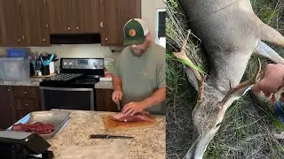 Processing Deer Meat at home with DJ