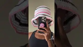 My crochet bucket hat tutorial coming soon 🫶🏾 #crochet