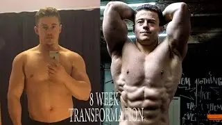 INSANE 8 WEEK BODY TRANSFORMATION! | JAKE BRAILEY | 6 WEEKS OUT!