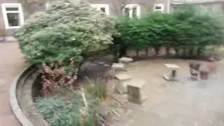 Prinsekerk, Schepenstraat, R'dam tijdens bezoek aan kledingbank.