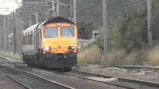 GBRF class 66 hauling class466 networker to Doncaster works