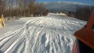 01/01/26 The Big Man cruising the POW on Frank's Fall Line.