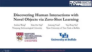 Discovering Human Interactions with Novel Objects via Zero-Shot Learning, CVPR, 2020