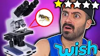 UNBOXING MICROSCOPIO da 50&euro; di WISH *esplode?* - OFFERTE WISH