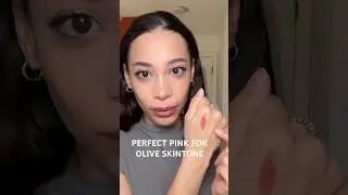 Olive friendly pink lippie! #makeupbymario #lipstickswatch #pinklipstick #oliveskin #makeuptips