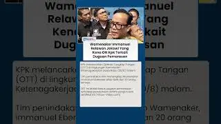 Profil Wamenaker Immanuel Ebenezer, Relawan Jokowi yang Terjaring OTT KPK terkait Dugaan Pemerasan