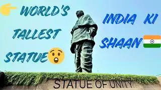 World&rsquo;s Tallest Statue in India 😲 | Statue of Unity Vlog | Inside View, Tickets & Experience| Ep-02