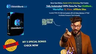 Click AI bank 2.0 Review| Gemini DFY setup| Bonuses