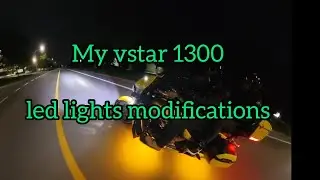 My vstar 1300 led lights mods|Lakay rider