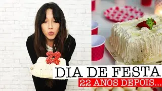 Comemorando meu aniversário com VOCÊS