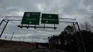 I-75 North | Georgia | Atlanta | [4K] Highway Drive on Christmas Day 2025