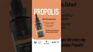 BEE&YOU 20% Pure Liquid Propolis Extract!