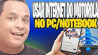 Como Compartilhar a Internet do Celular Motorola para o PC/Notebook: Roteador e Via USB