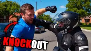 Bikers Finally Fight Back Against Crazy Karens - Road Rage Gone Wild