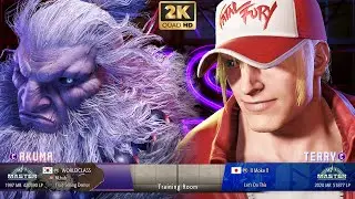 Street Fighter 6 🔥WORLDCLASS (AKUMA) VS II Moke II (TERRY) 🔥 Ranked Match 🔥 SF6 [2K ACTION]