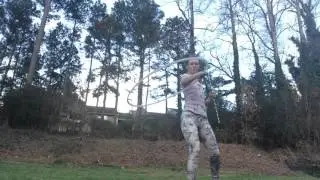 Wand hoop practice