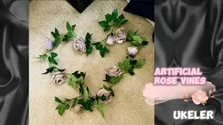 UKELER Artificial Rose Vines