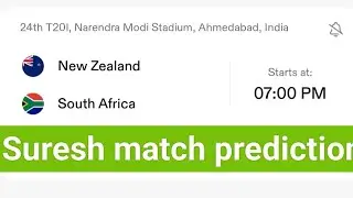 South Africa vs New zealand 24th match prediction icc mens T20 world cup 2026 #ipl2026 #t20 #odi 