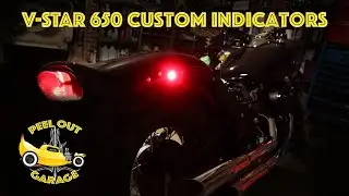 V Star 650 - Installing custom Indicators and tail lights