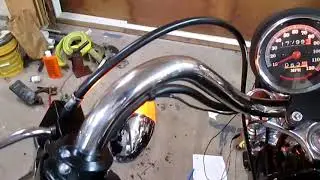 88 Sportster Blinker Mod,  Latching switch
