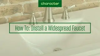 How to Install a Widespread Faucet