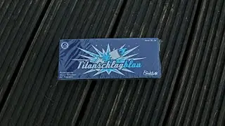 Titanschlag Blau I Funke B&ouml;ller mit blauen Vorbrenner und Titanfunken !