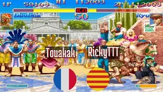 Super Street Fighter II X GMC (FT5) - Touakak (FR) vs RickyTTT (CATALONIA) - 2021-06-10