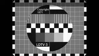 LDTV-3 Sign Off (1971, In Color, 405 Line)