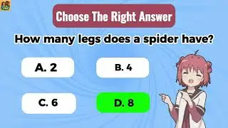 Fun Kids Quiz | Easy Questions for Kids | Learning Game for Children