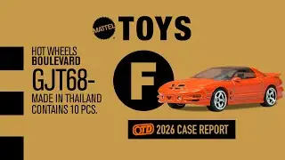 Hot Wheels 2026 Boulevard (mix 1) F case unboxing