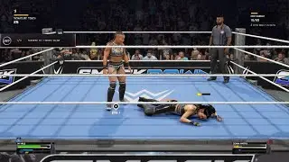 WWE 2K25: Ivy Nyle Squashes a Jobber