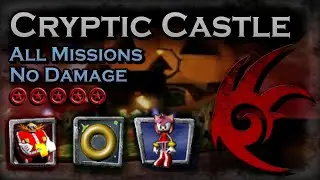 Shadow the Hedgehog (Reloaded 1.0) - Cryptic Castle - All Missions, Red Rings, No Damage, A Ranks