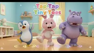 The Tap & Dance Song! 🐧🐰🦛 Fun 3D Animal Adventures in the Cloud Kingdom