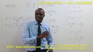 WASSCE Июнь 2018 г. ОБЩАЯ МАТЕМАТИКА