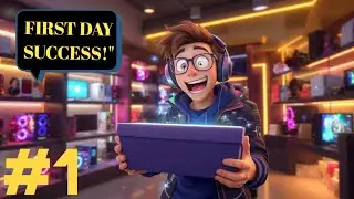 MY FIRST DAY ELECTRONICSTORE | Electronic Store Simulator 3D Gameplay #1