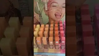 Bargain Shopping Makeup #shorts #makeup #makeupforbeginners #lipgloss #lipstick #lipcolour #lipsync