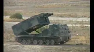 M270A1 MLRS Live Fire