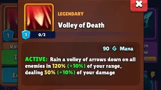 Idle Archer All Cards - Uncommon, Rare, Epic & Legendary
