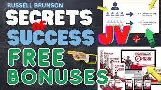Russell Brunson Secrets Of Success JV + Free Bonuses