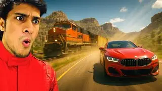 Train ne Tholpikkaan BMW M8 Ready! 😱🔥 Forza Horizon 5 Epic Chase!