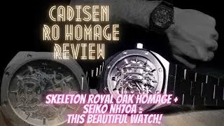 Cadisen Skeleton Watch Review (AP Royal Oak Homage) - The ONLY Skeleton RO Homage!