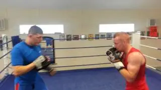 Sean El Luchador Gorman boxing