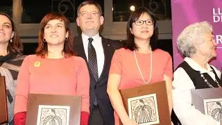 Layhoon Chan recibe el premio Dones Progresistes en el Ateneo Mercantil de Valencia