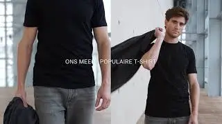 Onze bestseller Basic T-shirt in 3 lengtes.