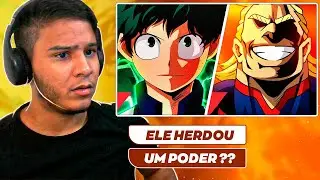 NÃO OTAKU REAGINDO AO Rap do Midoriya e ao Rap do All Might (Boku no Hero Academia) - 7 minutoz