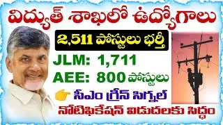AP Electricity Department Recruitment for 2,511 Jobs | AP JLM Notification 2025 | APSPDCL AEE Not...