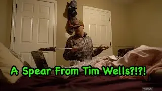 I BOUGHT A SPEAR FROM Tim Wells!! | Sabertooth Spear Unboxing