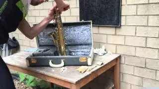 1960 Buescher 400 Alto Saxophone #361,174