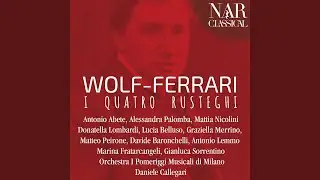 I quatro rusteghi, Act I, Scene 1: Siora mare?... Fia mia? (Lucieta, Margarita)